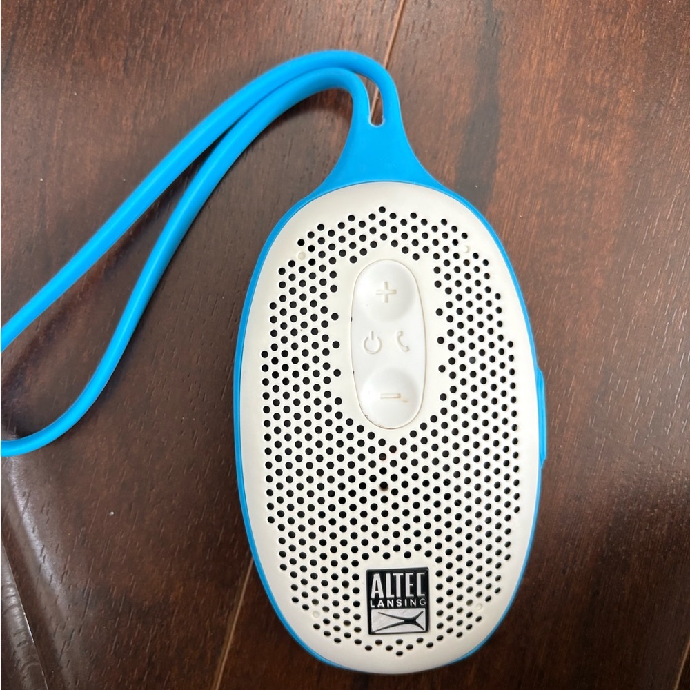 Blue Portable Bluetooth Speaker